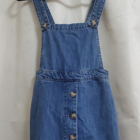 VANILLA STAR DENIM OVERALLS SKIRT SIZE 5 - Picture 4 of 8